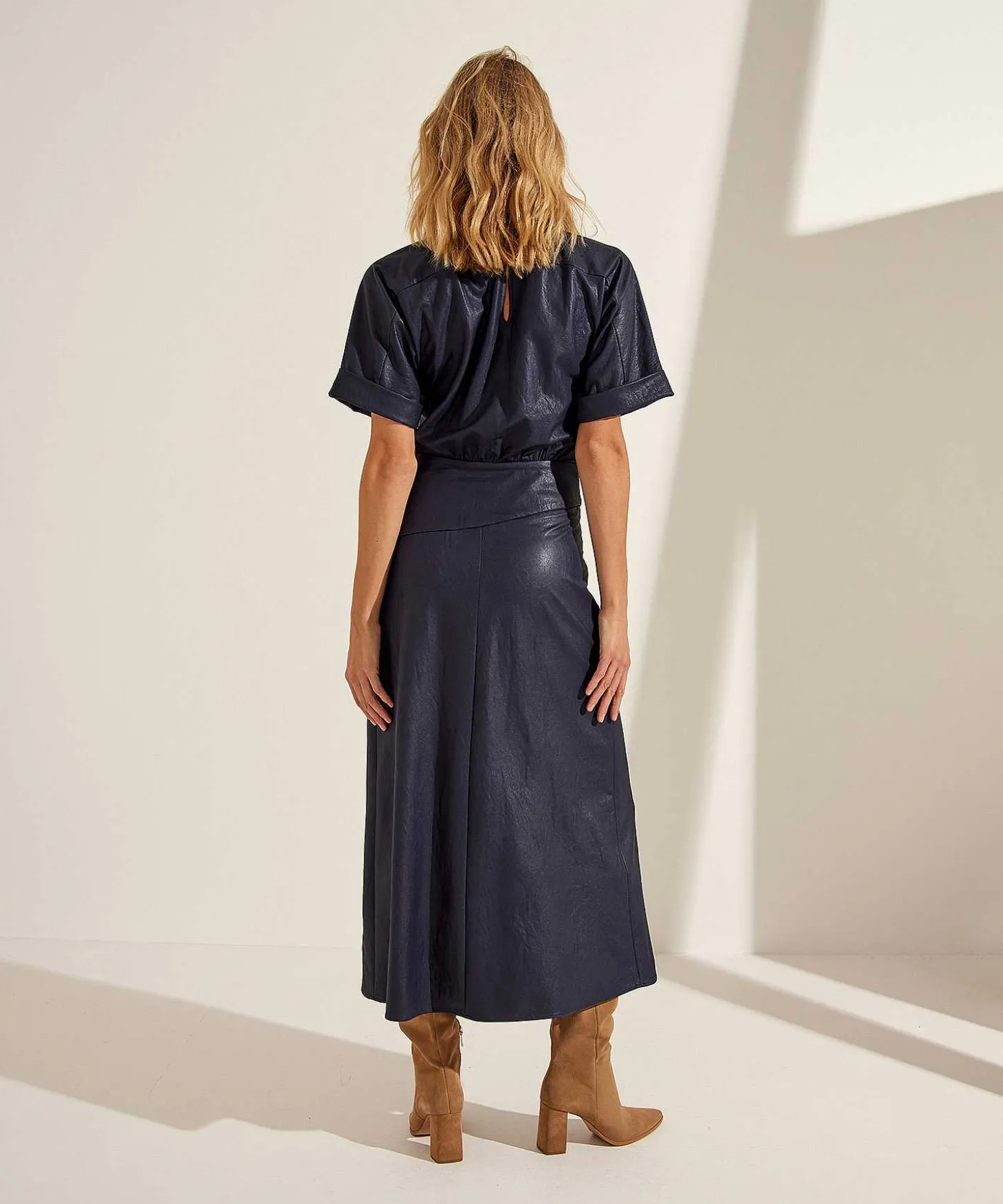 caroline_biss_vegan_leath_2.webp Vegan Leather Dress*Caroline Biss Shop