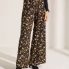 Wide Leg Pants Hearts Lurex*Caroline Biss Discount