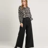 Wide Leg Poplin Pants*Caroline Biss Fashion
