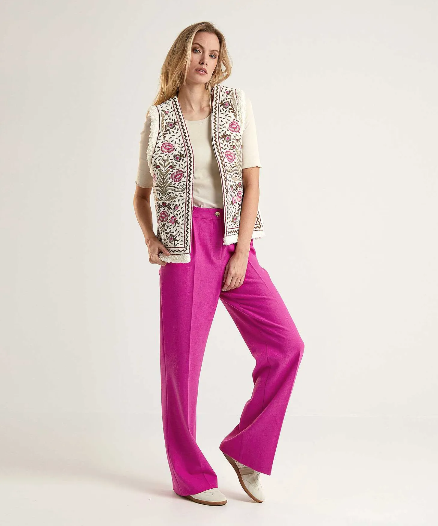 caroline_biss_wide_leg_tr_0-1.webp Wide Leg Trousers Crepe*Caroline Biss Store
