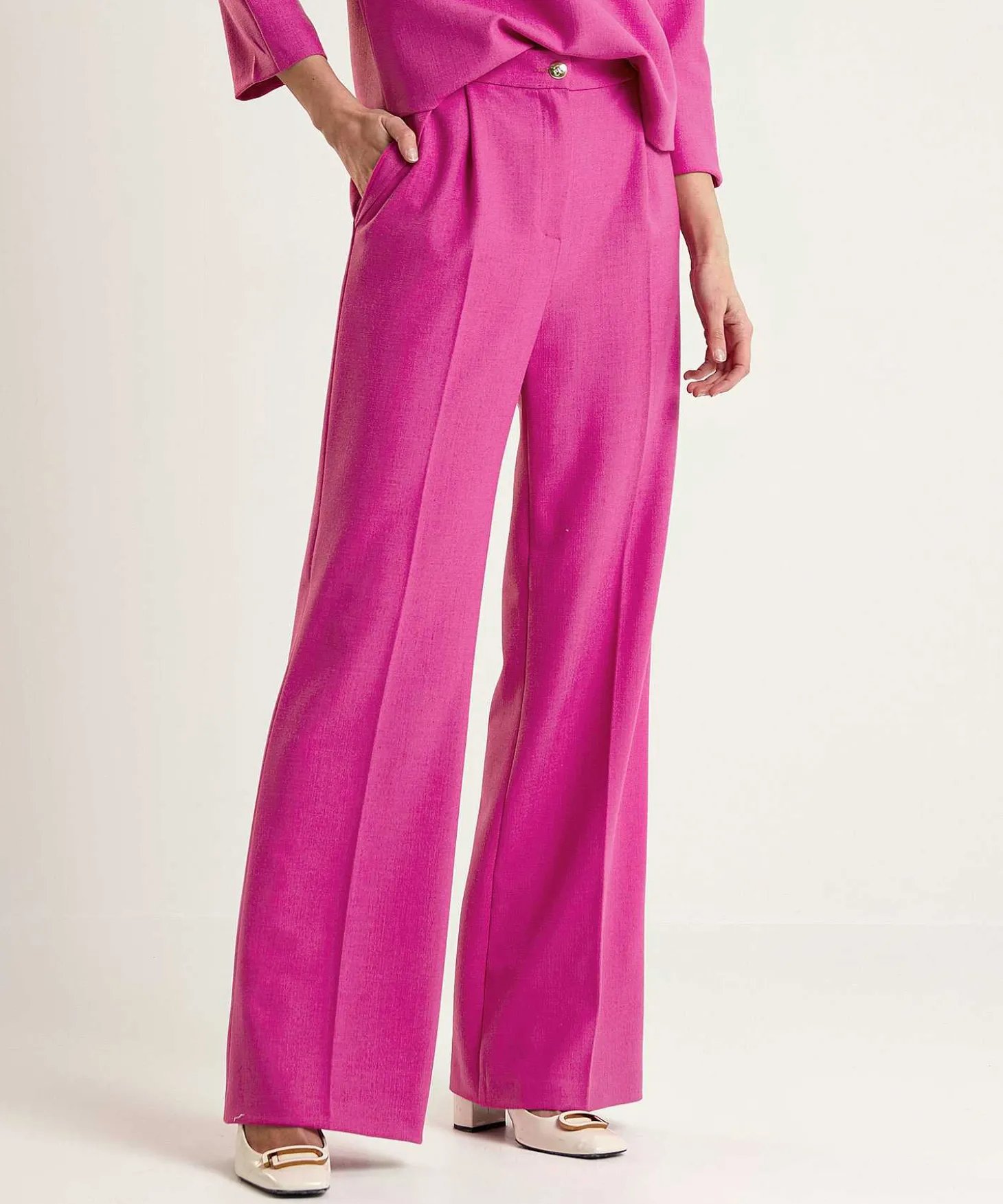 caroline_biss_wide_leg_tr_1-1.webp Wide Leg Trousers Crepe*Caroline Biss Store