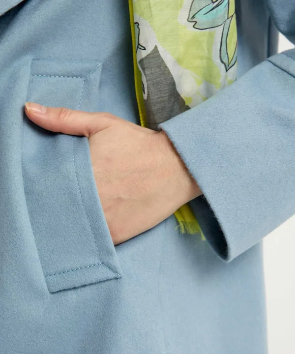 Double-Breasted Coat With Wool Paula*Creenstone Best
