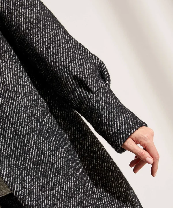 Twill Boucle Mantle*Creenstone Fashion