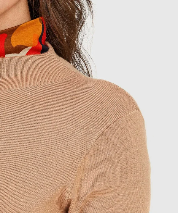 Jersey Dress Turtleneck*Emotions Shop