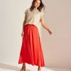 Linen Sweater Pointelle*Emotions Online