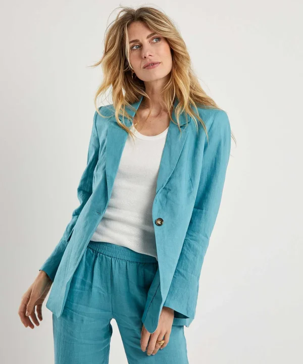Oversized Linen Blazer*Emotions Cheap