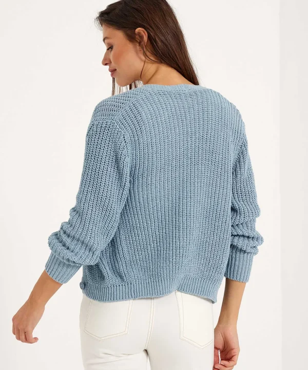 Ribbon Yarn Cardigan*Emotions New