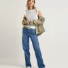Sleeveless Sweater Ajour Flounce*Emotions Flash Sale