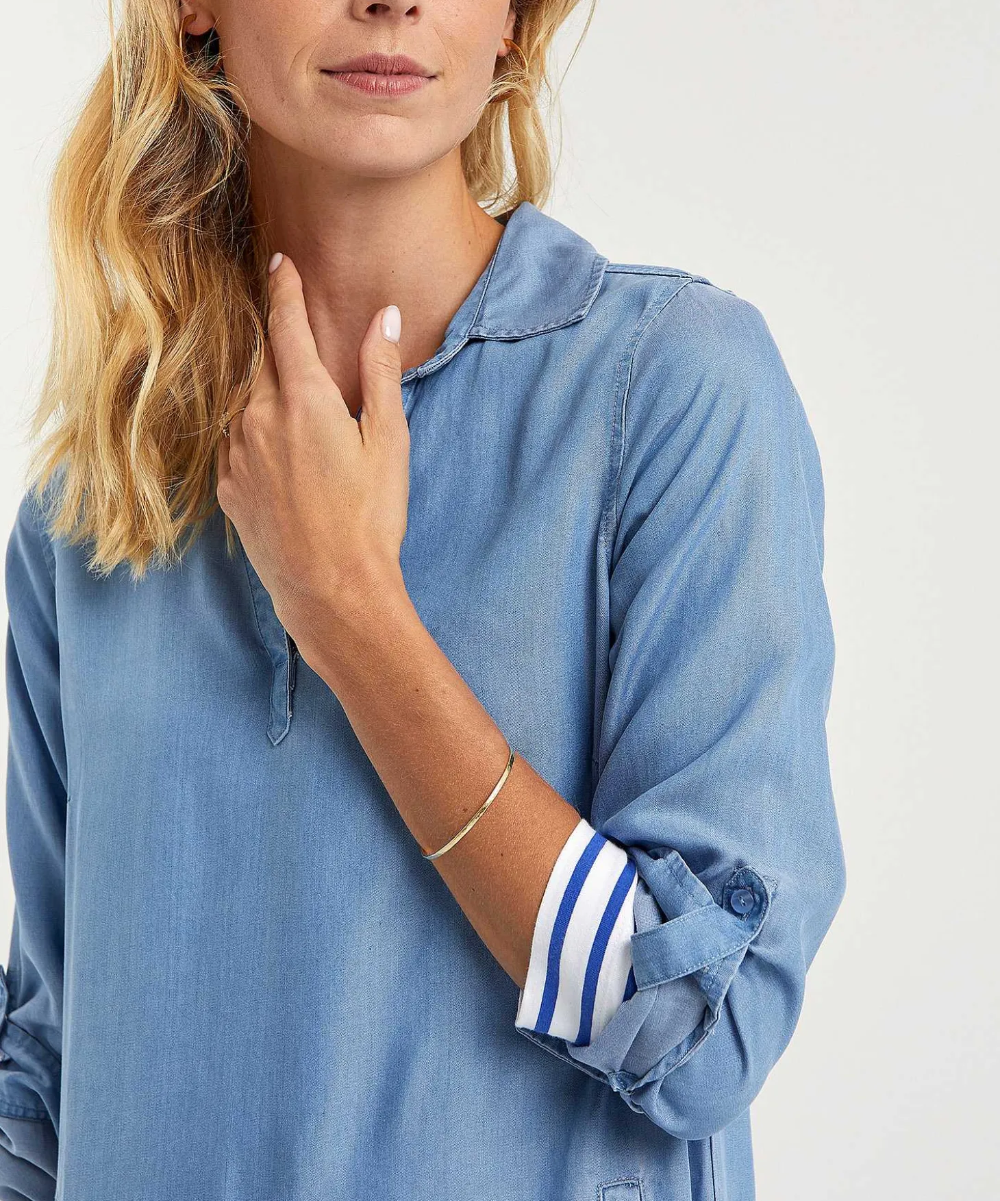 emotions_soft_denim_shirt_3.webp Soft Denim Shirt Dress*Emotions Fashion
