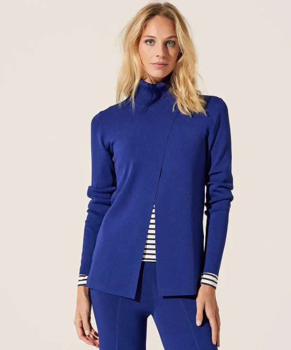 Sweater Crepe With Wrap*Emotions New