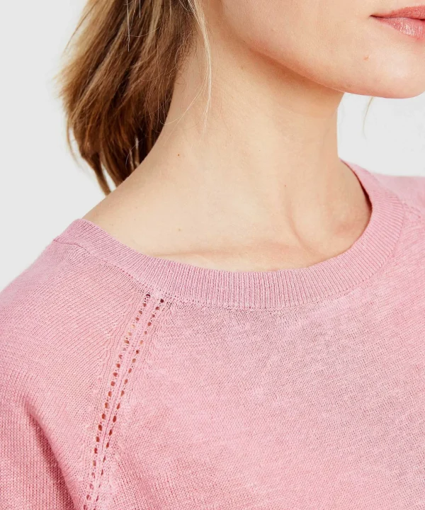 Sweater Linen Raglan*Emotions Shop