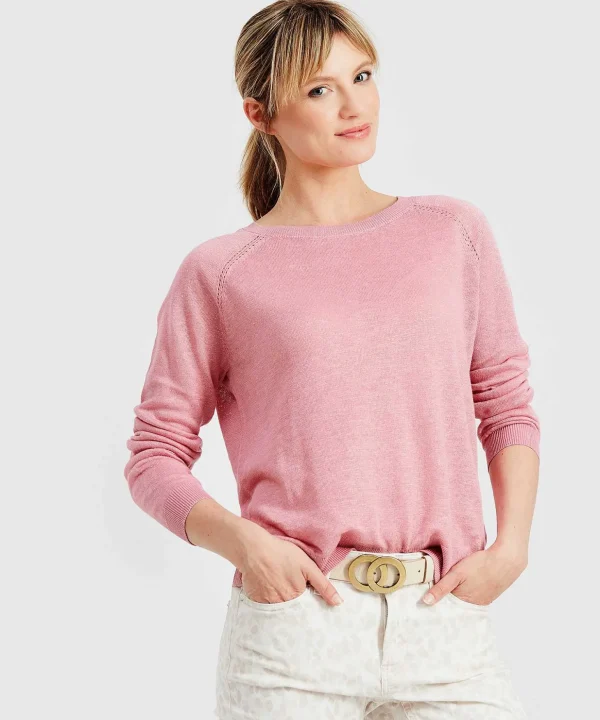 Sweater Linen Raglan*Emotions Shop