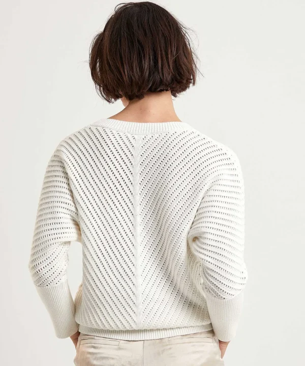 Sweater Openwork Batwing Sleeve*Emotions Outlet