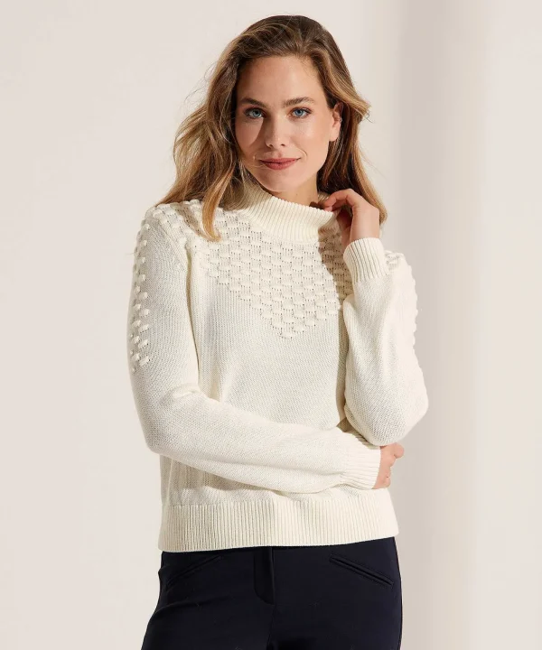 Turtleneck Sweater With Polka Dots*Emotions Online
