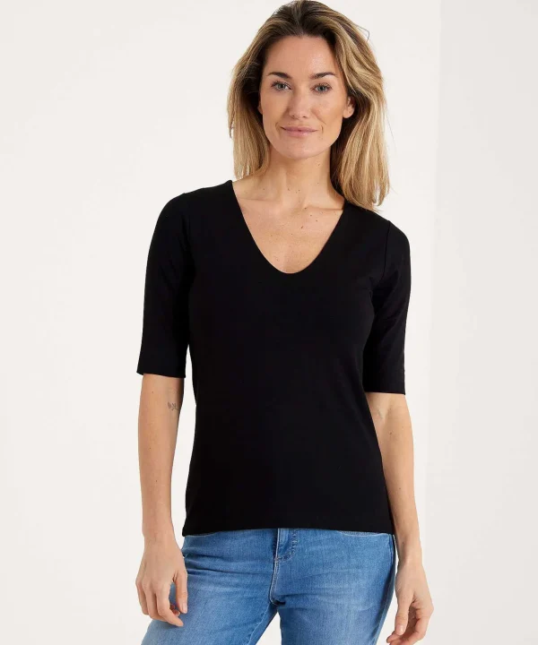 Essentials Double-Piece Shirt V-Neck** Store