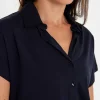 Essentials Polo Blouse Shirt** Cheap