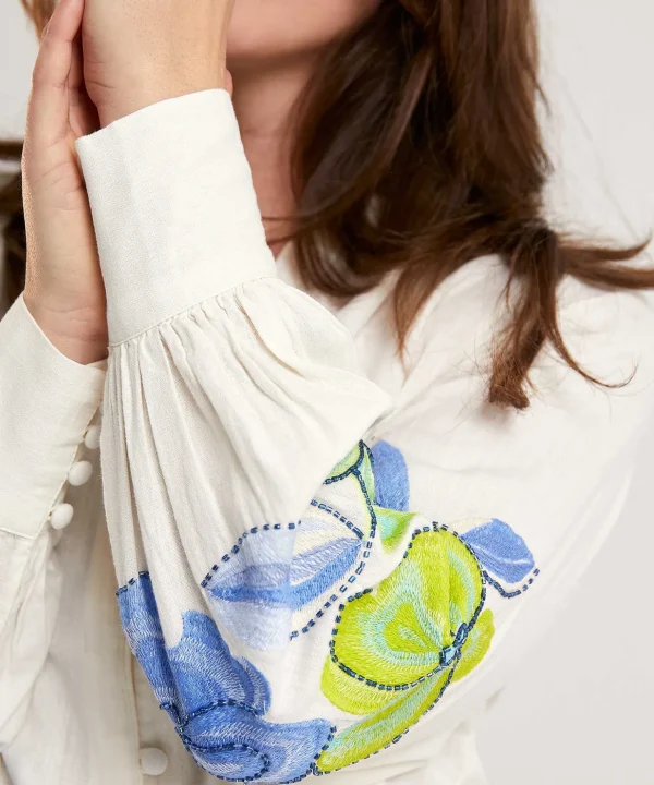 Blouse Flowers Marielle*Fabienne Chapot Discount