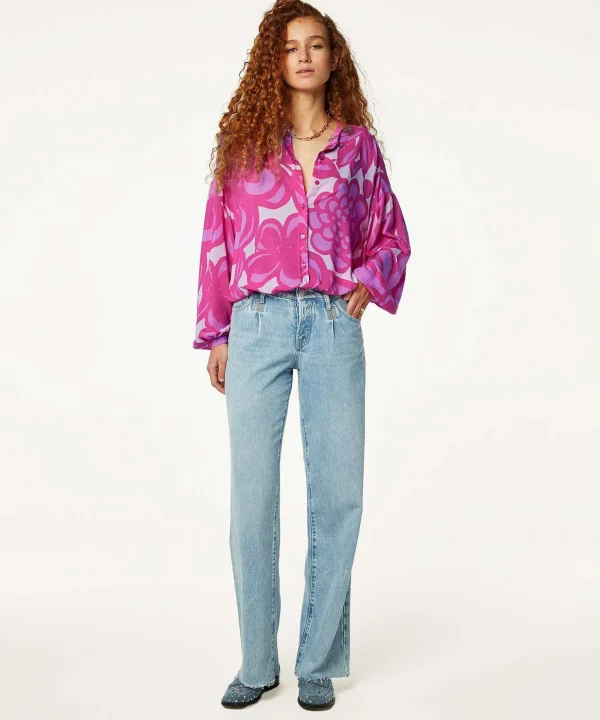 Blouse Pink Print Lexi*Fabienne Chapot Sale