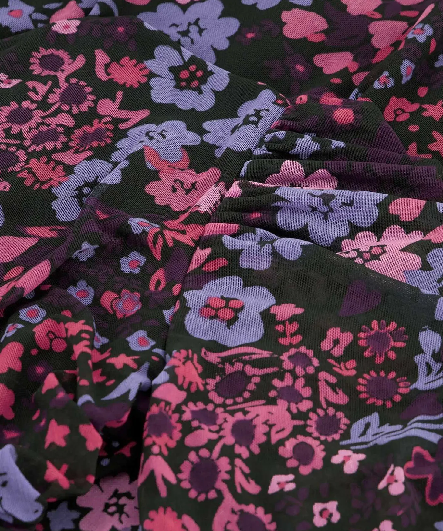 fabienne_chapot_mesh_dres_1.webp Mesh Dress Floral Print Bella*Fabienne Chapot Best