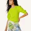 Rib Sweater Button Detail Lillian*Fabienne Chapot Cheap
