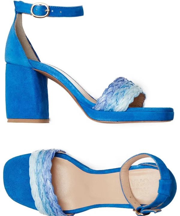 Sandal Block Heel Braidy*Fabienne Chapot New