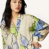 Silky Blouse Flowers Gabriel*Fabienne Chapot Shop