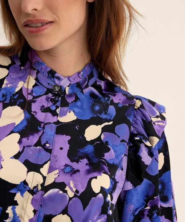 Silky Blouse Floral Print Philo*Fabienne Chapot Online