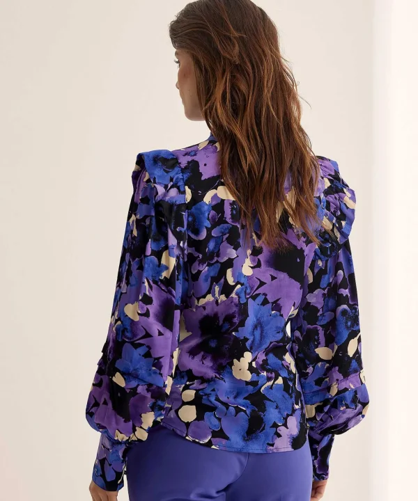 Silky Blouse Floral Print Philo*Fabienne Chapot Online