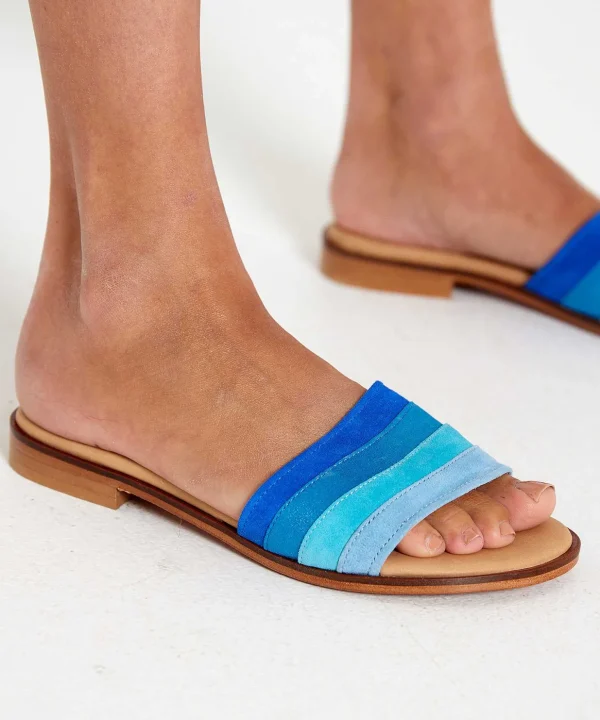 Sky Blue Slipper Swirl*Fabienne Chapot Best