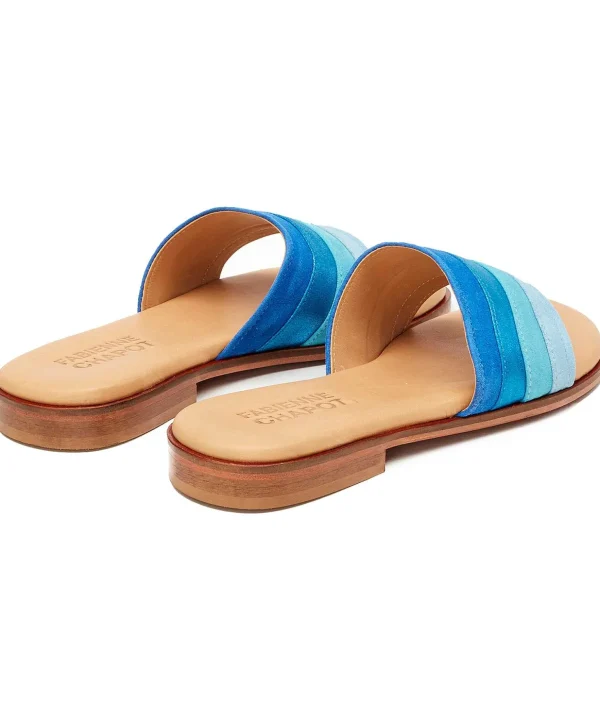 Sky Blue Slipper Swirl*Fabienne Chapot Best