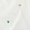 T-Shirt Hearts Embroidery Phil*Fabienne Chapot Cheap