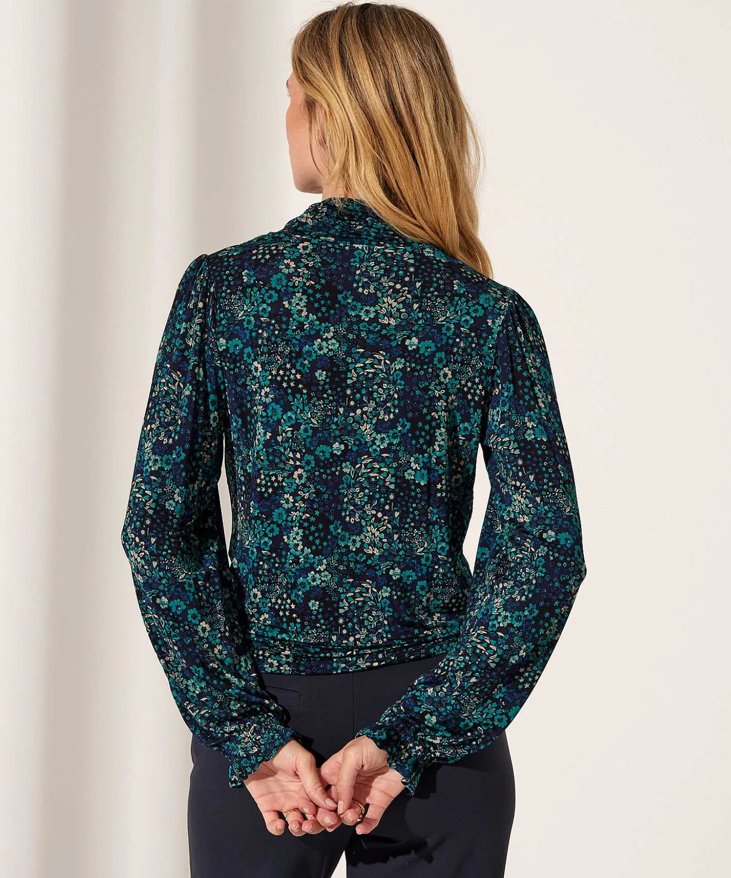 fabienne_chapot_turtlenec_1.webp Turtleneck Floral Print Billy*Fabienne Chapot Cheap