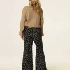 Wide Leg Pants Floral Print Puck*Fabienne Chapot Best Sale