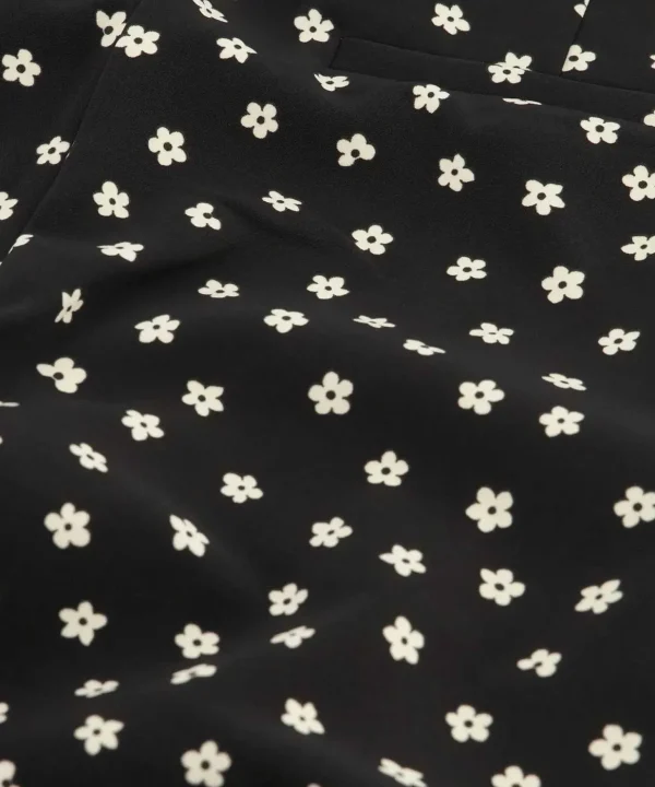 Wide Leg Pants Floral Print Puck*Fabienne Chapot Best Sale