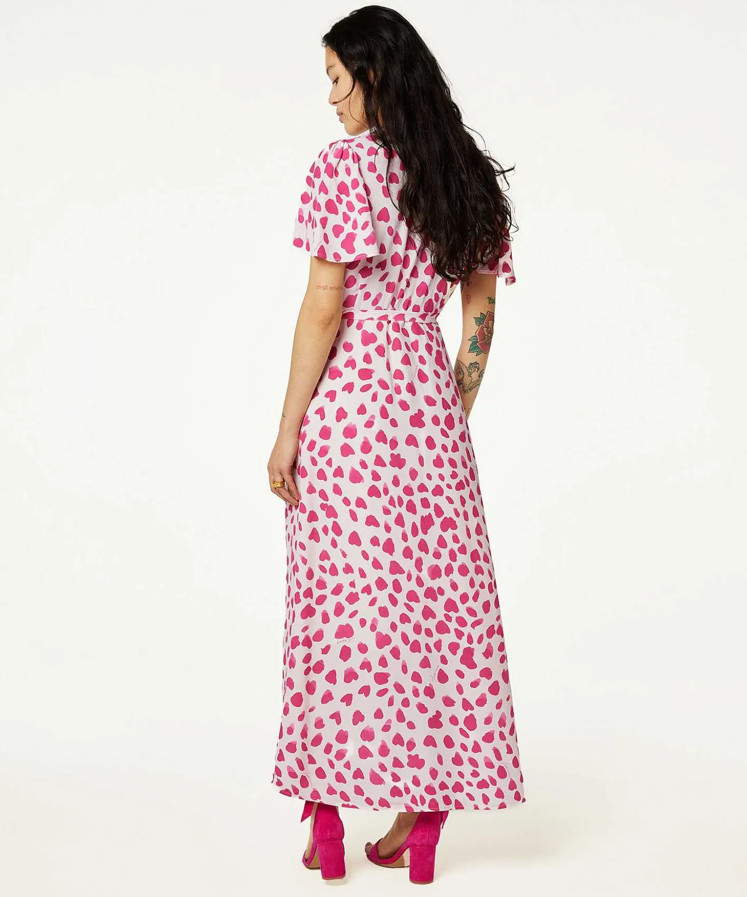 fabienne_chapot_wrap_dres_0-1.webp Wrap Dress Spot Print Archana*Fabienne Chapot Sale