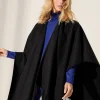 Woolen Cape With Fringes*Fraas Sale