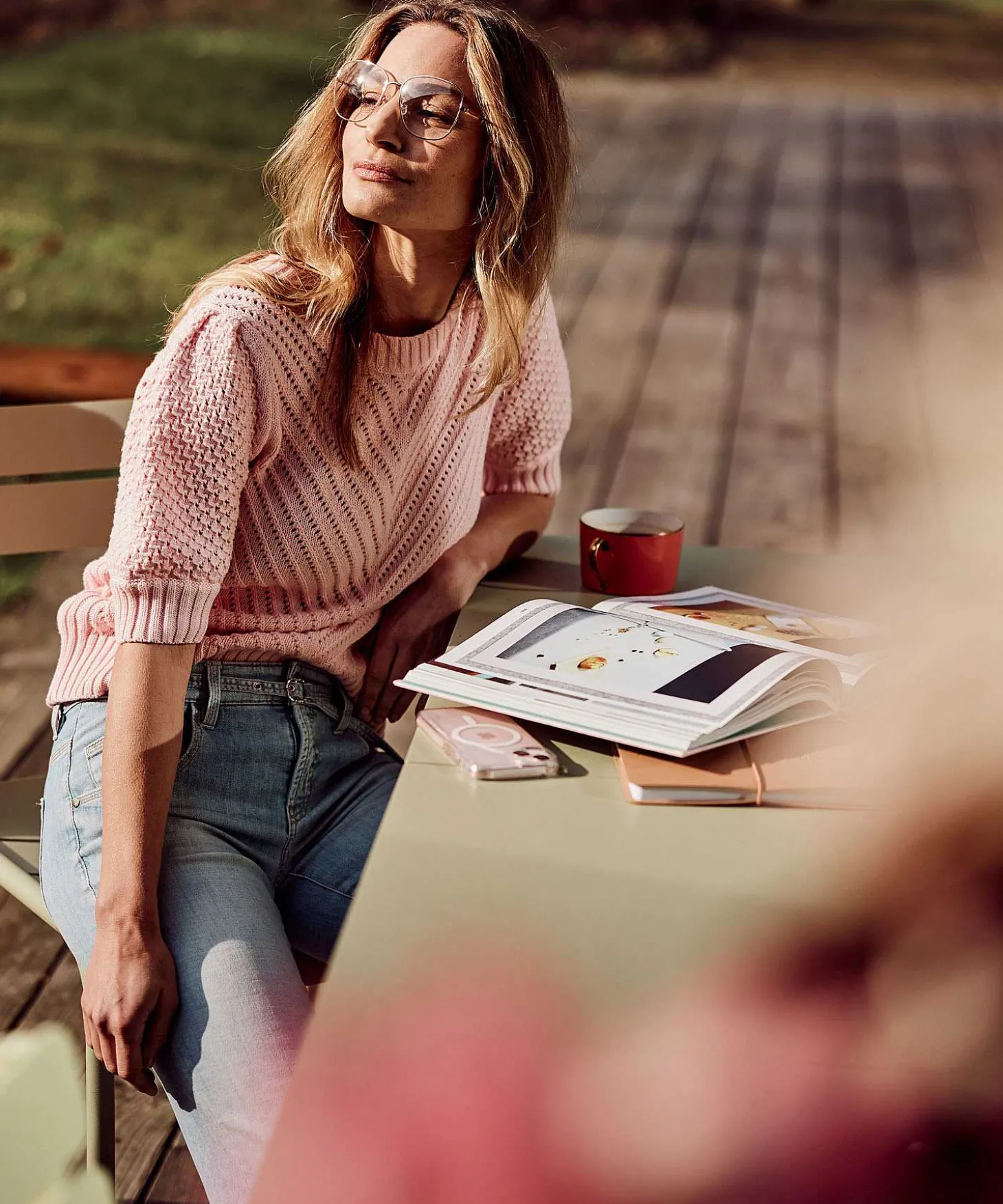 giulia_e_tu_ajour_sweater_0-3.webp Ajour Sweater Balloon Sleeve*GIULIA E TU Best