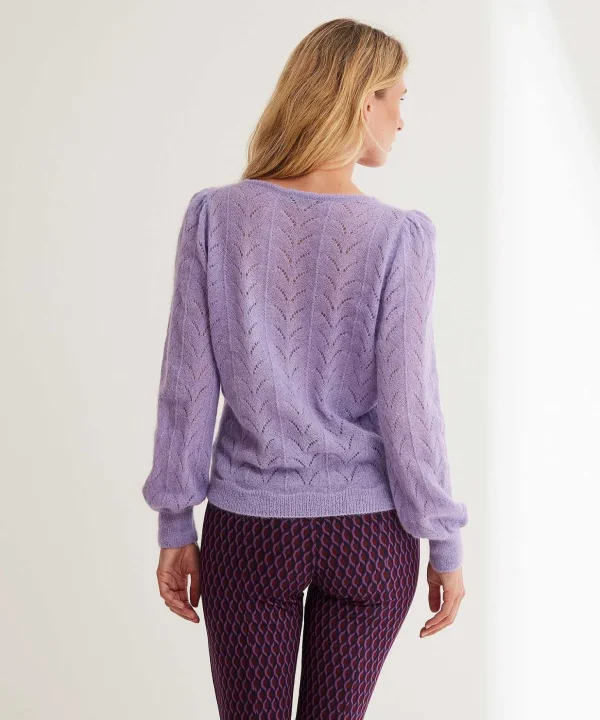 Ajour Sweater Alpaca Mix*GIULIA E TU Cheap