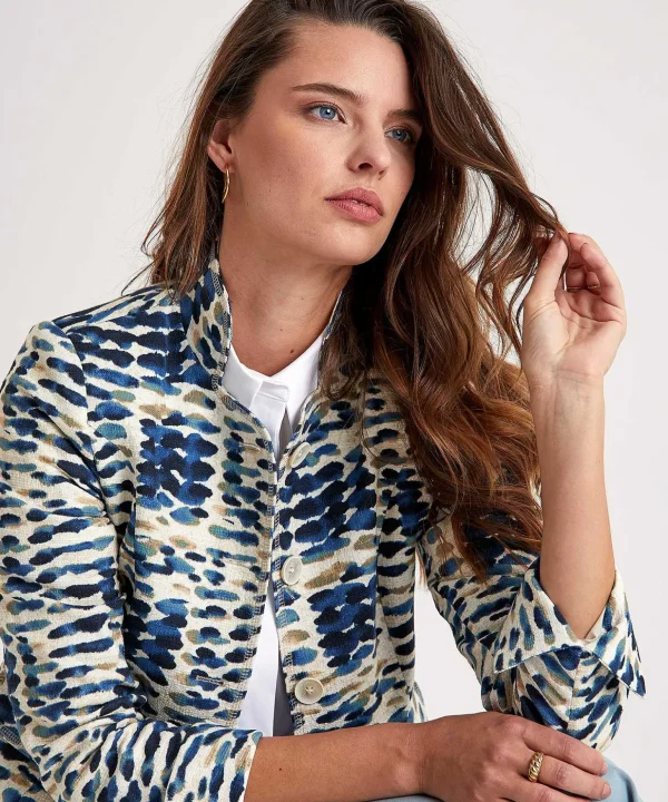 Giulia E Tu Blazer All-Overprint*GIULIA E TU (BT) New