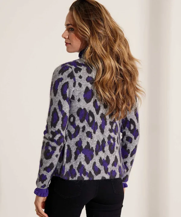 Blazer Vest Jacquard Animal*GIULIA E TU Hot