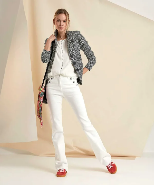 Blouse Fancy Tape*GIULIA E TU Best Sale