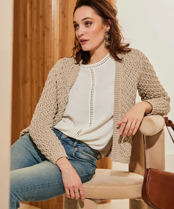 Blouse Fancy Tape*GIULIA E TU Best Sale