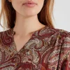 Blouse Paisley Print*GIULIA E TU Cheap