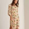 Button Down Dress Pastel Paisley*GIULIA E TU Fashion