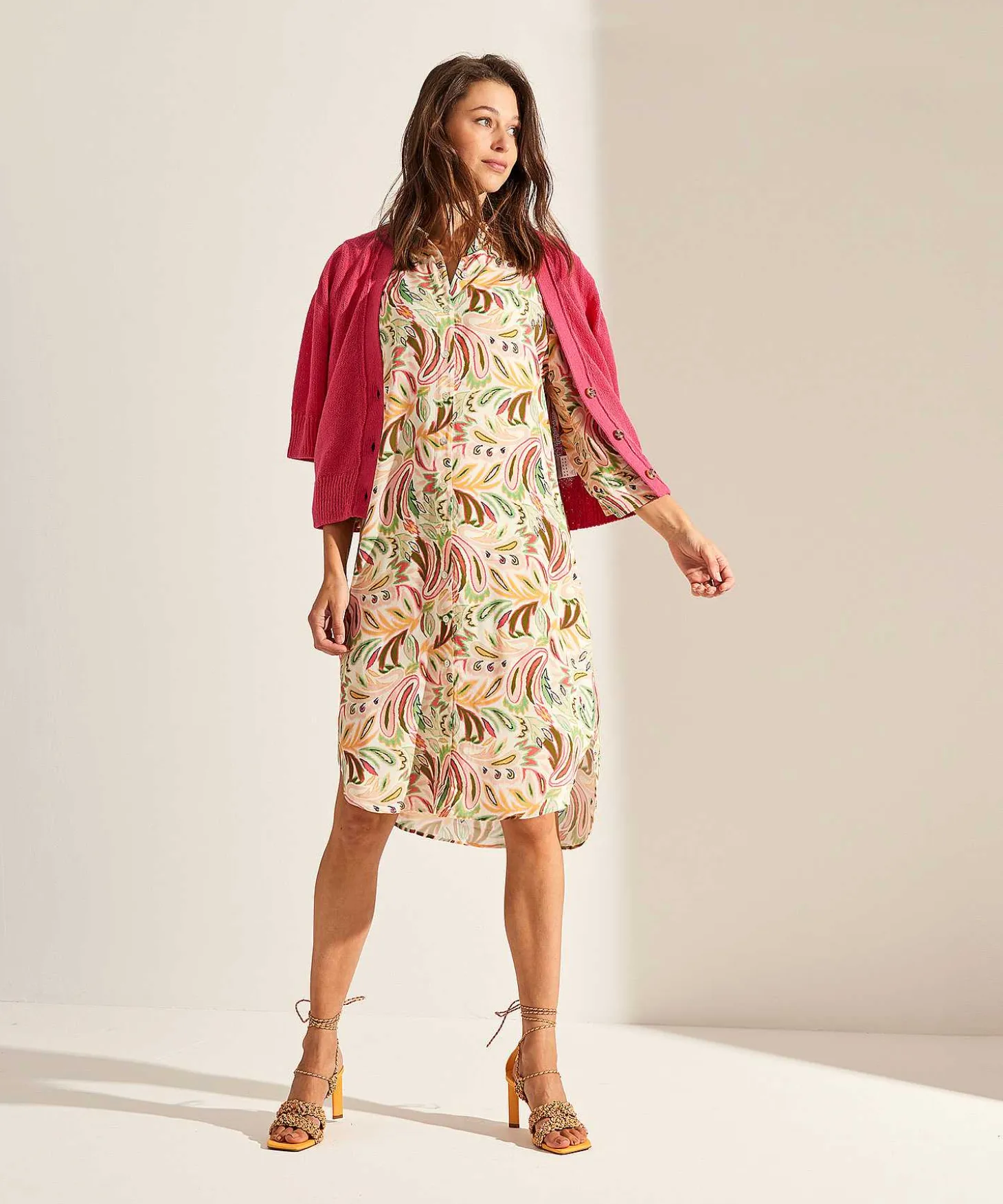 giulia_e_tu_button_down_d_1.webp Button Down Dress Pastel Paisley*GIULIA E TU Fashion