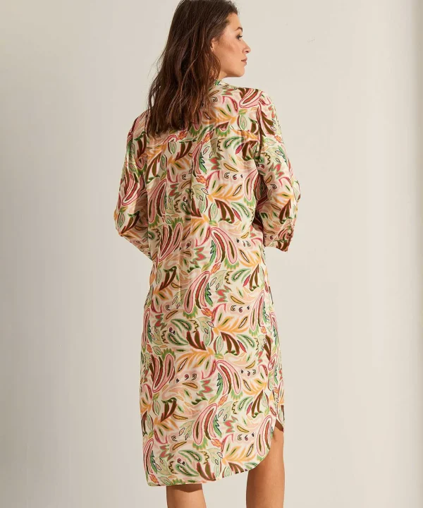 Button Down Dress Pastel Paisley*GIULIA E TU Fashion