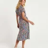 Button-Down Dress Multi Paisley*GIULIA E TU Cheap