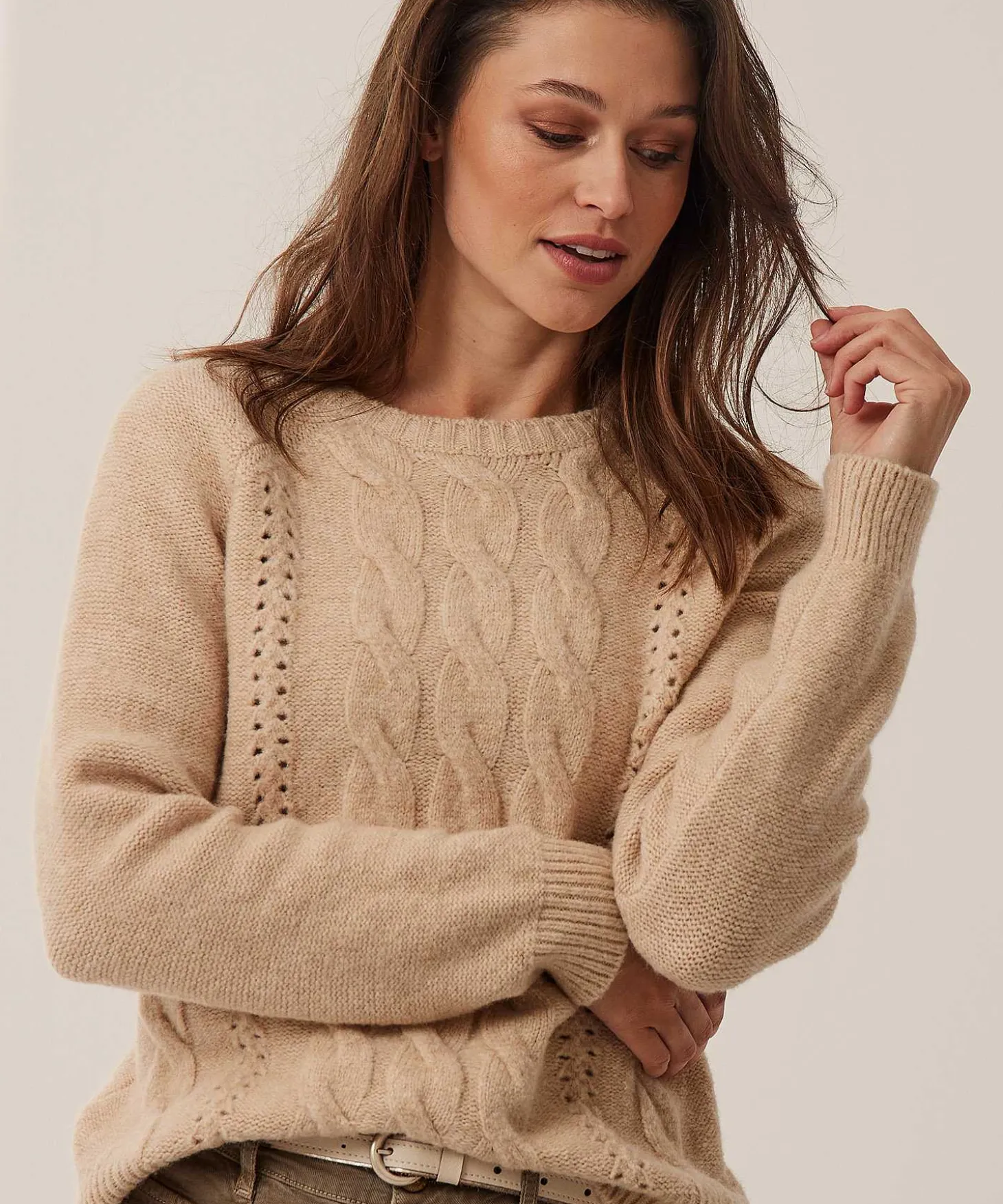 giulia_e_tu_cable_sweater_0.webp Cable Sweater*GIULIA E TU Clearance
