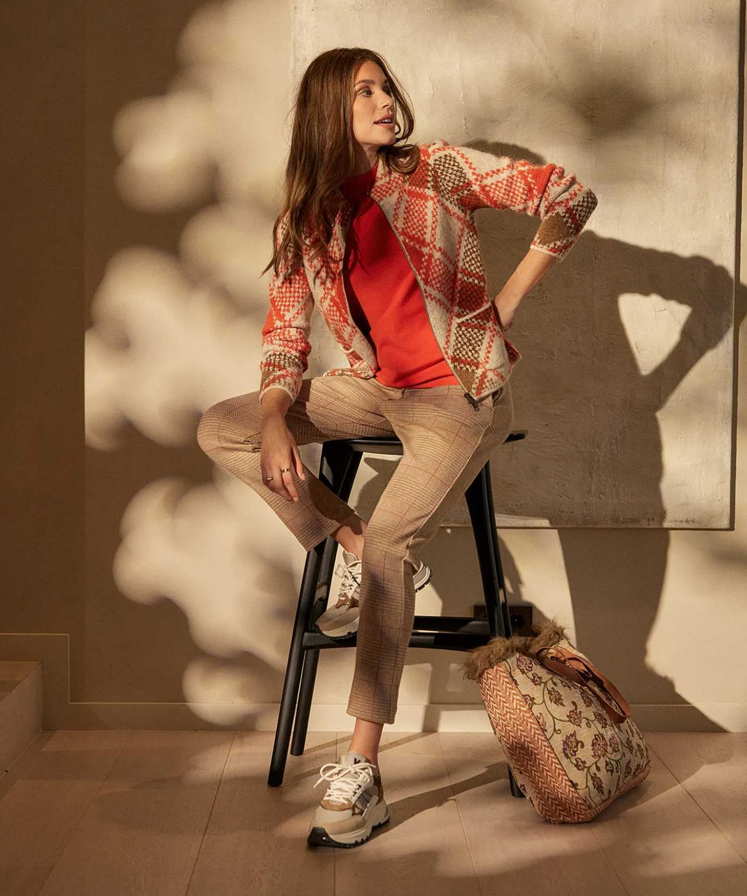 giulia_e_tu_cardigan_wool_0-1.webp Cardigan Wool Mix Fancy Argyle*GIULIA E TU Online