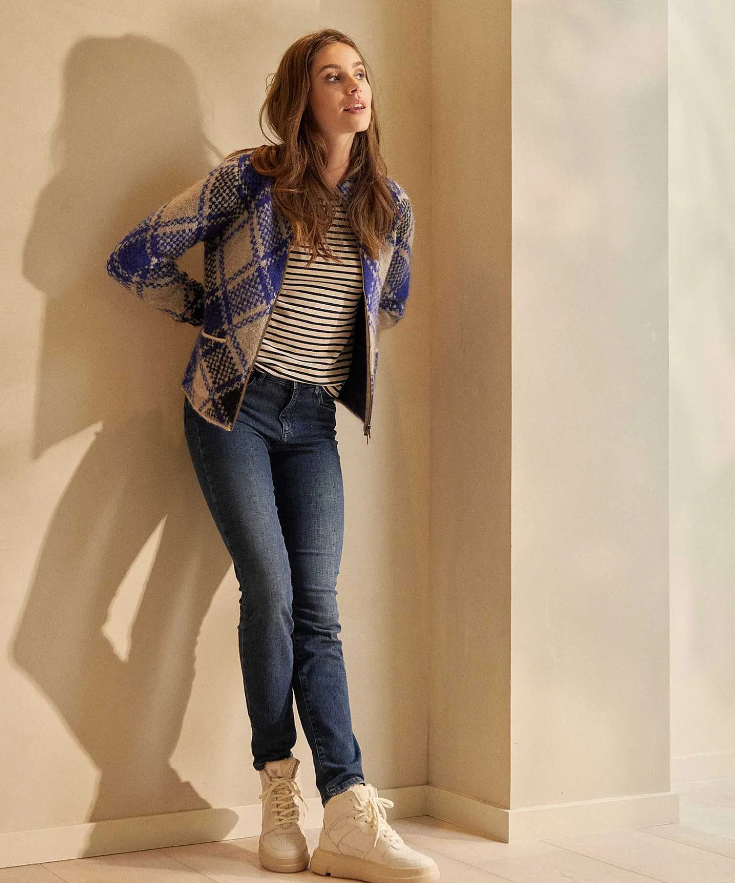 giulia_e_tu_cardigan_wool_0.webp Cardigan Wool Mix Fancy Argyle*GIULIA E TU Best